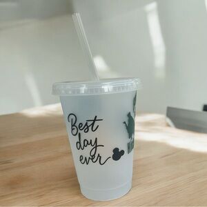 Best day ever Disney rides cup